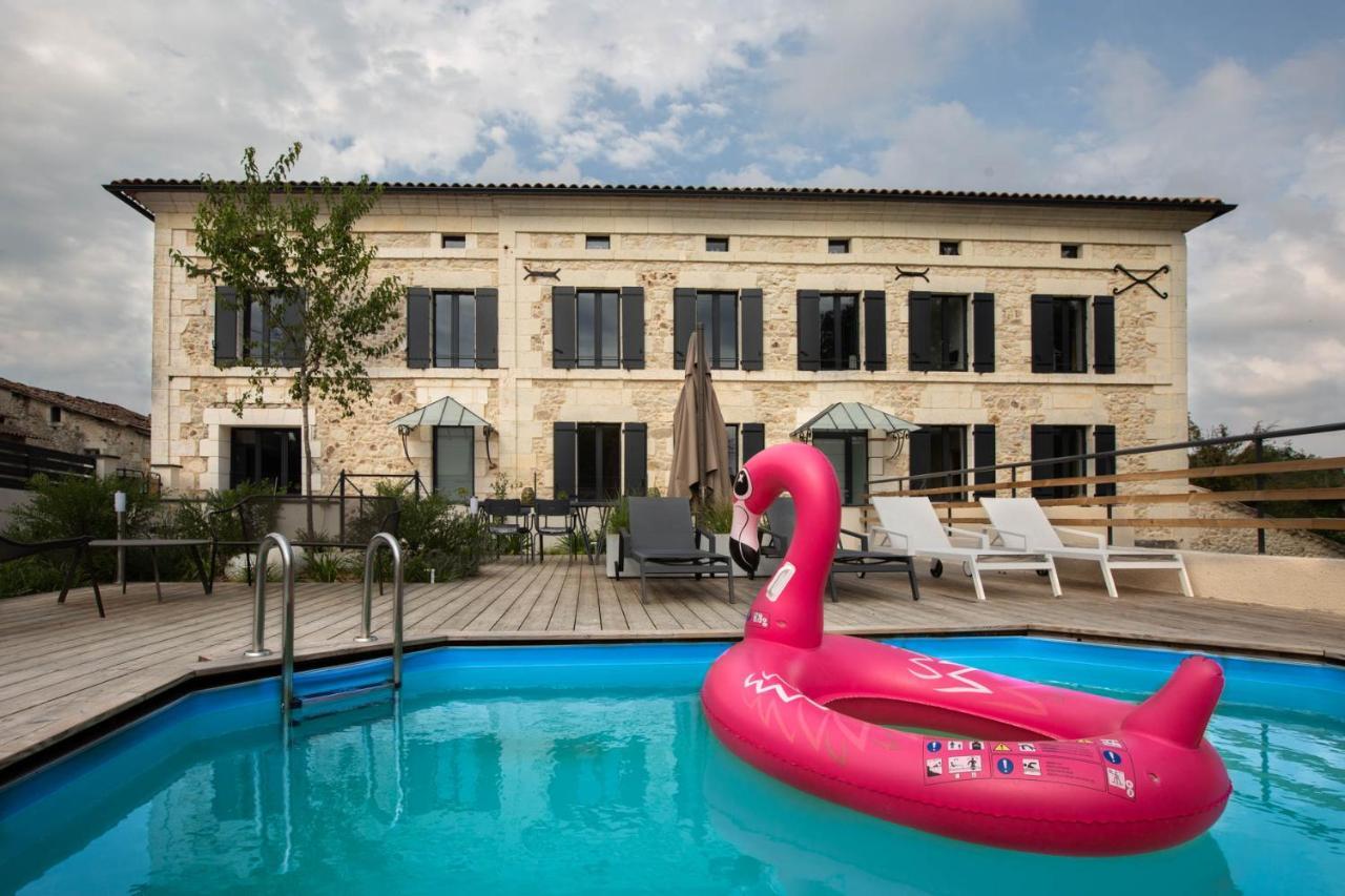 Au Bouchon Hotel Saint-Aigulin Exterior foto